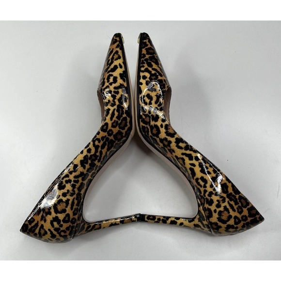 NEW Miu Miu Cheetah Pointed High Heels Size 6 Women’s Brown - Picture 6 of 7